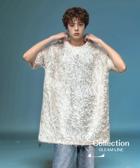 Tassel Fur T-shirt